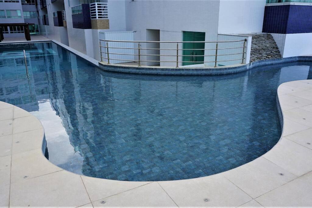 Joao Pessoa, A Dois Passos Do Paraiso, 2 Suites Com A/C, Vista Panoramica Para O Mar Do Bessa, Portaria 24H E 2 Vagas De Garagem Extérieur photo