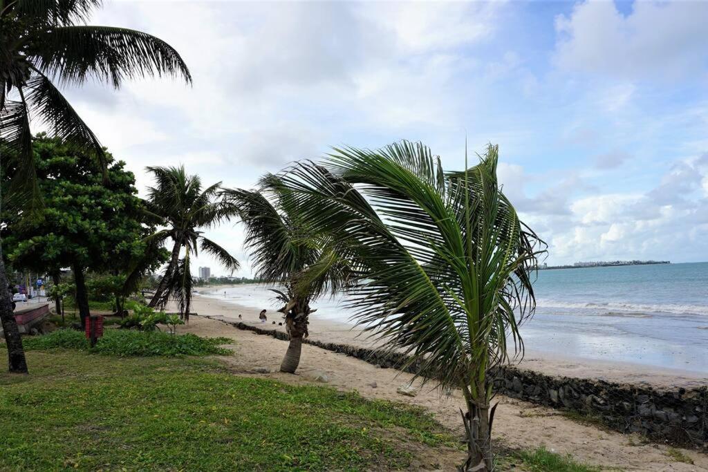 Joao Pessoa, A Dois Passos Do Paraiso, 2 Suites Com A/C, Vista Panoramica Para O Mar Do Bessa, Portaria 24H E 2 Vagas De Garagem Extérieur photo