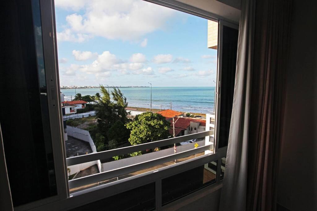 Joao Pessoa, A Dois Passos Do Paraiso, 2 Suites Com A/C, Vista Panoramica Para O Mar Do Bessa, Portaria 24H E 2 Vagas De Garagem Extérieur photo