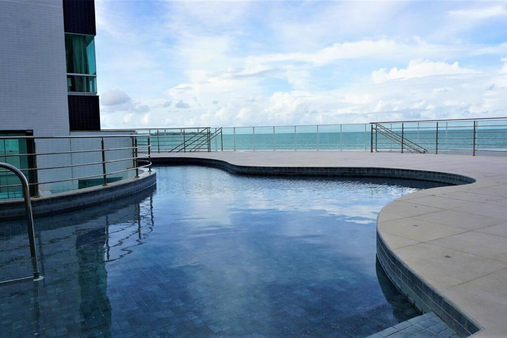 Joao Pessoa, A Dois Passos Do Paraiso, 2 Suites Com A/C, Vista Panoramica Para O Mar Do Bessa, Portaria 24H E 2 Vagas De Garagem Extérieur photo